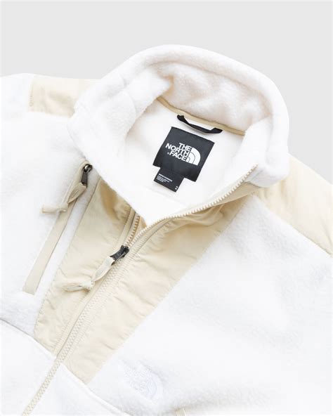 The North Face High Pile Denali Jacket Gardenia White Gravel