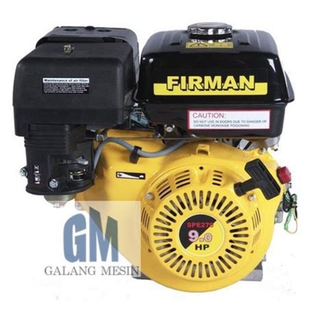 Jual MESIN PENGGERAK BENSIN 9 HP FIRMAN SFE 270 GASOLINE ENGINE