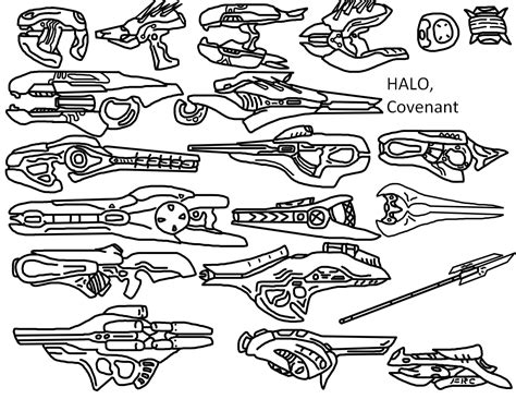 Halo Covenant Weapons