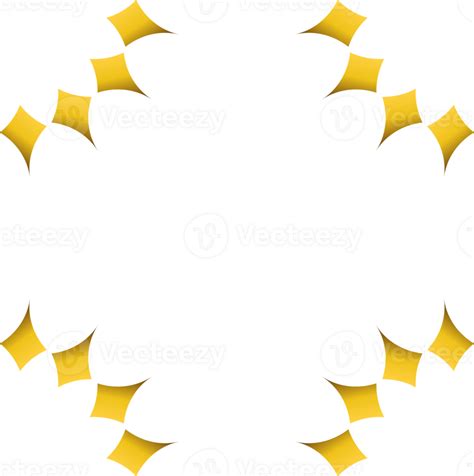 Luxury Golden Geometric Frame 47936035 Png