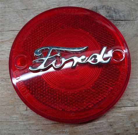 Tail Light Lenses Ford Truck 1953 1954 Pre Sixties Vintage Auto