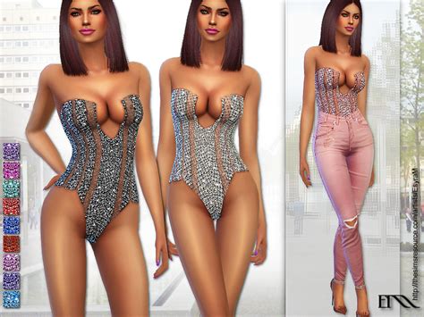 Sims 4 Heidi Bodysuit The Sims Book