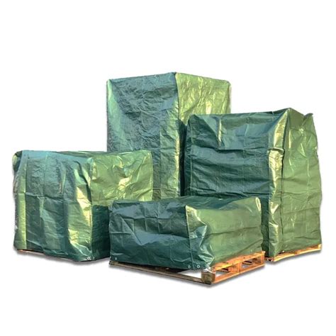 Pallet Cover Tarpaulin Tarp Gsm Waterproof Fitted Reusable Cover