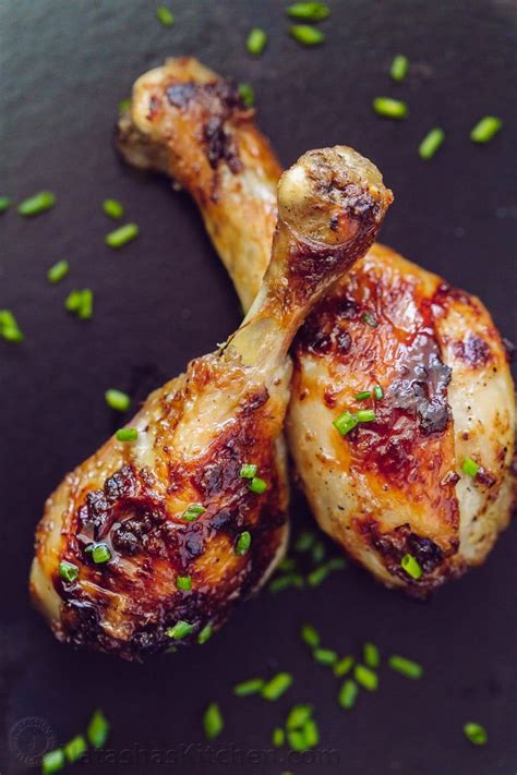 Tender Juicy Baked Chicken Drumsticks With Crisp Salty Skin 4