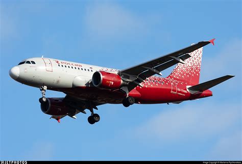 RA 73186 Airbus A319 111 Rossiya Airlines Marianna Rychkovskaia