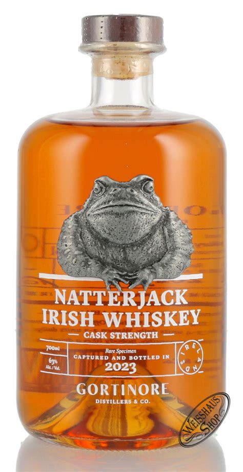 Natterjack Cask Strength Irish Whiskey 63 Vol 0 70l Weisshaus Shop