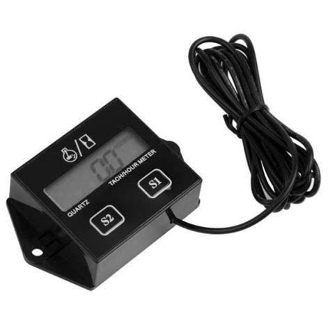 Purchase Spark Plug Engine Digital Tach Hour Meter Tachometer Gauge