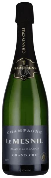 N V Le Mesnil Blanc De Blancs Brut Champagne Grand Cru Grey Label