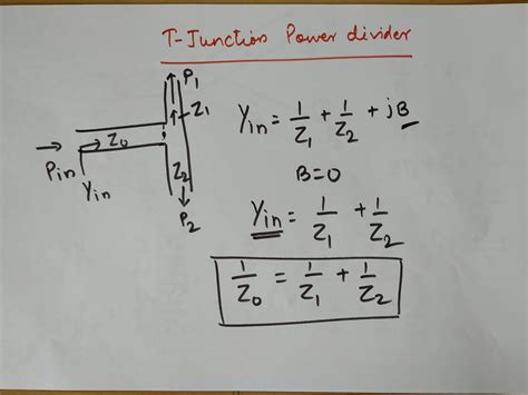 T Junction And Resistive Power Divider With Examples