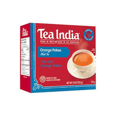 Tea Bags - Orange Pekoe Black Tea 80ct - Tea India