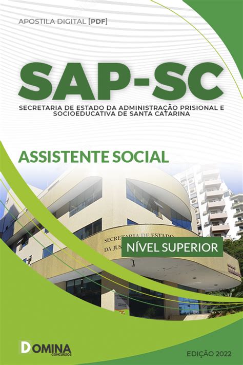 Apostila Digital Concurso Sap Sc Assistente Social