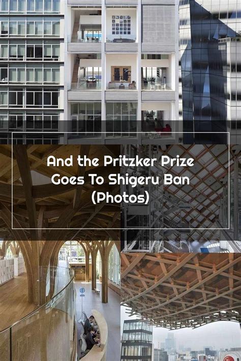 Pritzker Prize Shigeru Ban Banned Prizes Goes Mansions House