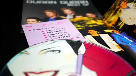 CDs And Artworks By The British New Wave And Synth Pop Band DURAN DURAN