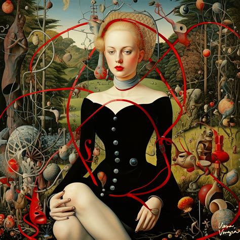 Surreal Queen By Vava Venezia Dellert 2023 Print Giclée Print On