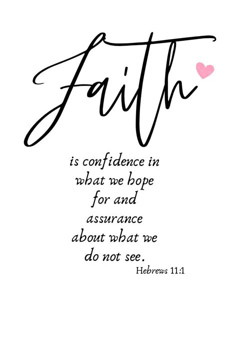 Faith - Hebrews 11:1