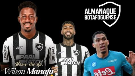 BOTAFOGO ANUNCIA CONTRATAÇÃO DE LATERAL WILSON MANAFÁ BARBOZA