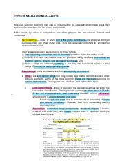 TYPES-OF-METALS-AND-METAL-ALLOYS - DOCS.pdf - TYPES OF METALS AND METAL ...