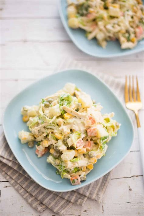 Ensalada De Pollo Fr A Recetas De Nicaragua