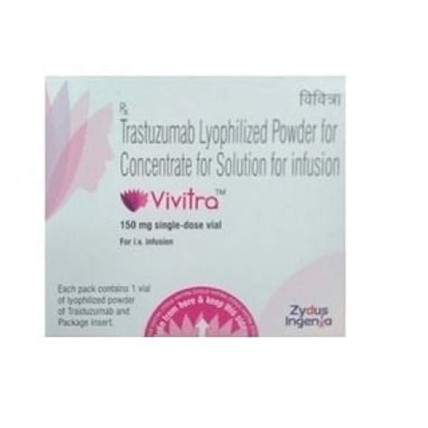 Vivitra Trasuzumab Lyophilized Powder For Concentrate For Solution