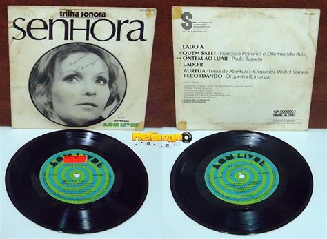 Vinil Senhora Trilha Sonora Original Da Novela 1975 Waltel Branco