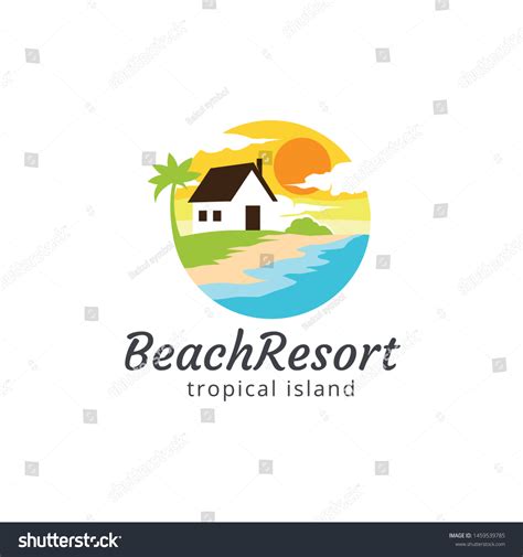 Beach Resort Logo Design