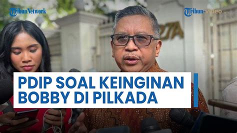 Bobby Menantu Jokowi Kekeh Ingin Ambil Formulir Pilkada Sumut Dari Pdip