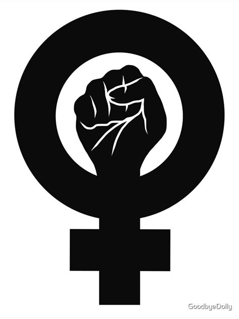 Feminist Symbol Poster For Sale By GoodbyeDolly Redbubble