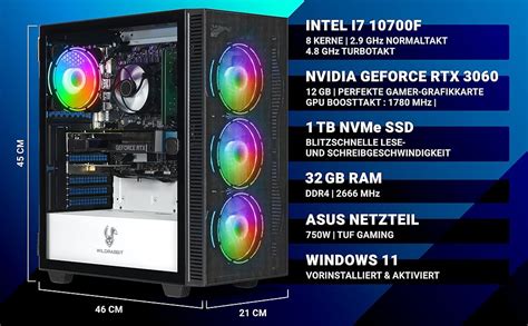 Ankermann Gaming Business V2 Intel Core I7 10700F NVIDIA GeForce