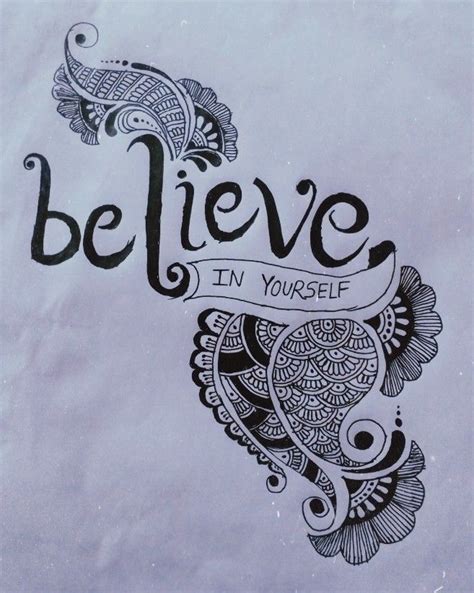 Believe In Yourself Art Drawings Art Drawings