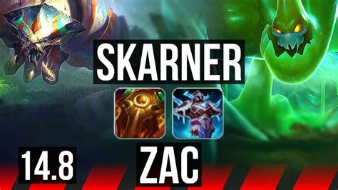 Skarner Vs Zac Top 7 0 9 Rank 3 Skarner Godlike Jp Grandmaster