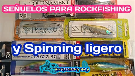 SEÑUELOS PARA ROCKFISHING YouTube