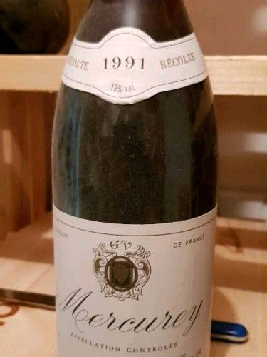 1991 Georges Vasseur Mercurey Vivino US