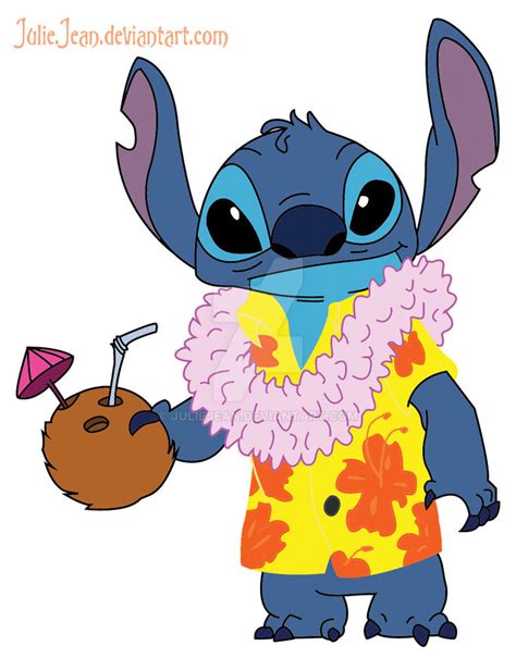 Stitch Hawaii Shirt By Juliejean On Deviantart