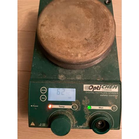 Optichem Chemglass IKA Hotplate Stirrer Digital Dry Hot Plate Magnetic Saf