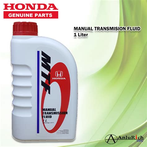 HONDA MANUAL TRANSMISSION FLUID MTF 1L | Lazada PH