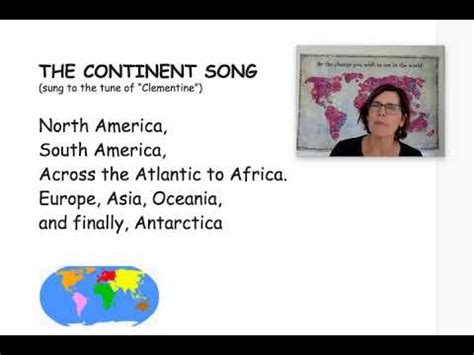 The Continent Song - YouTube