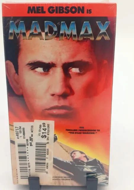 Mad Max Vhs Mel Gibson Brand New Factory Sealed Vestron Video