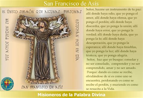 Un Padrenuestro Un Avemaría Y Un Gloria Por El Papa Santoral San Francisco De AsÍs