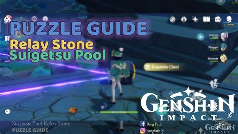 Relay Stone Puzzle Full Guide Suigetsu Pool YouTube