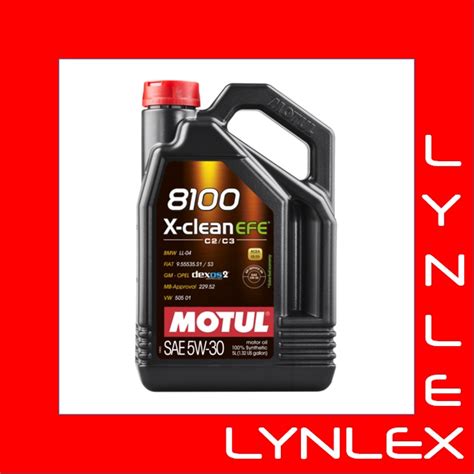 MOTUL X Clean 8100 5W30 EFE 5 Litres Shopee Singapore