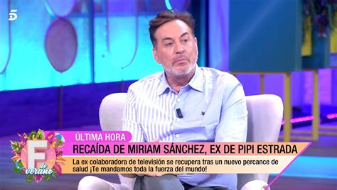 Miriam Sánchez en coma inducido tras ser ingresada de urgencia Pipi