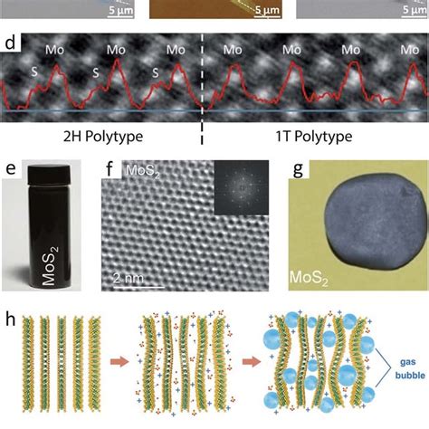 A C A Mechanically Exfoliated 2D MoS 2 1 To 3 Layers Flake