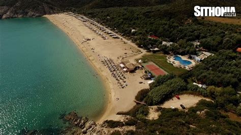 Thalatta Kalamitsi Village Camp Beach Sithonia Greece Youtube