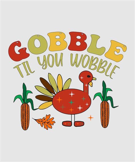 Premium Vector Thanksgiving Retro Thanksgiving Svg Retro Wavy Groovy