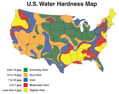 Water Hardness Map