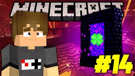 ENTREI NO PORTAL DO NETHER E TIVE MUITA SORTE Minecraft Survival 14