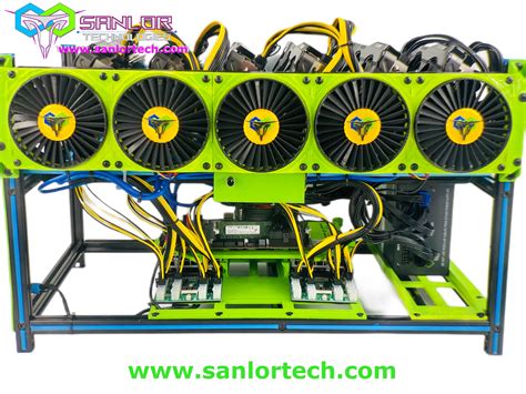 Buy Sanlor Technologies Complete Crypto Mining Rig Bit Ranger 6 Gpu Mining Rig With 6x Nvidia