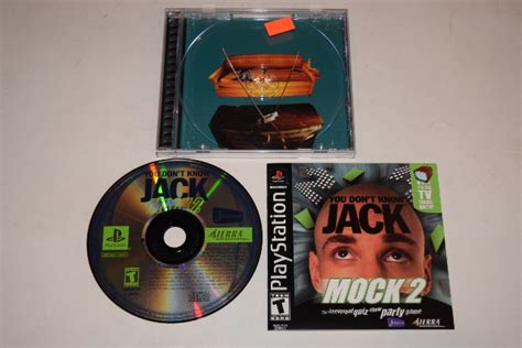 You Don T Know Jack Mock 2 Playstation PS1 Video Game Complete