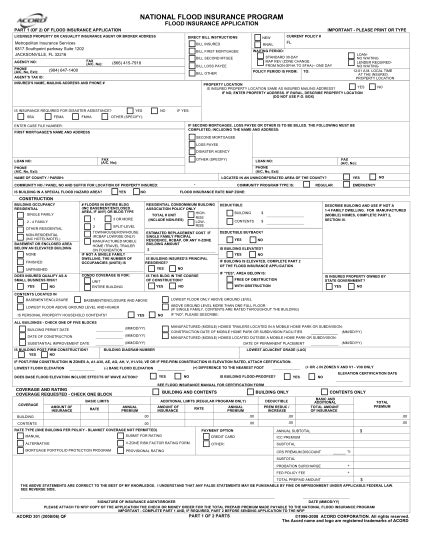 13 Fillable Acord Forms Free To Edit Download And Print Cocodoc