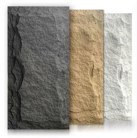 PU Stone Wall Panel Size 24x48 Inches Material Sandstone At Rs 2000